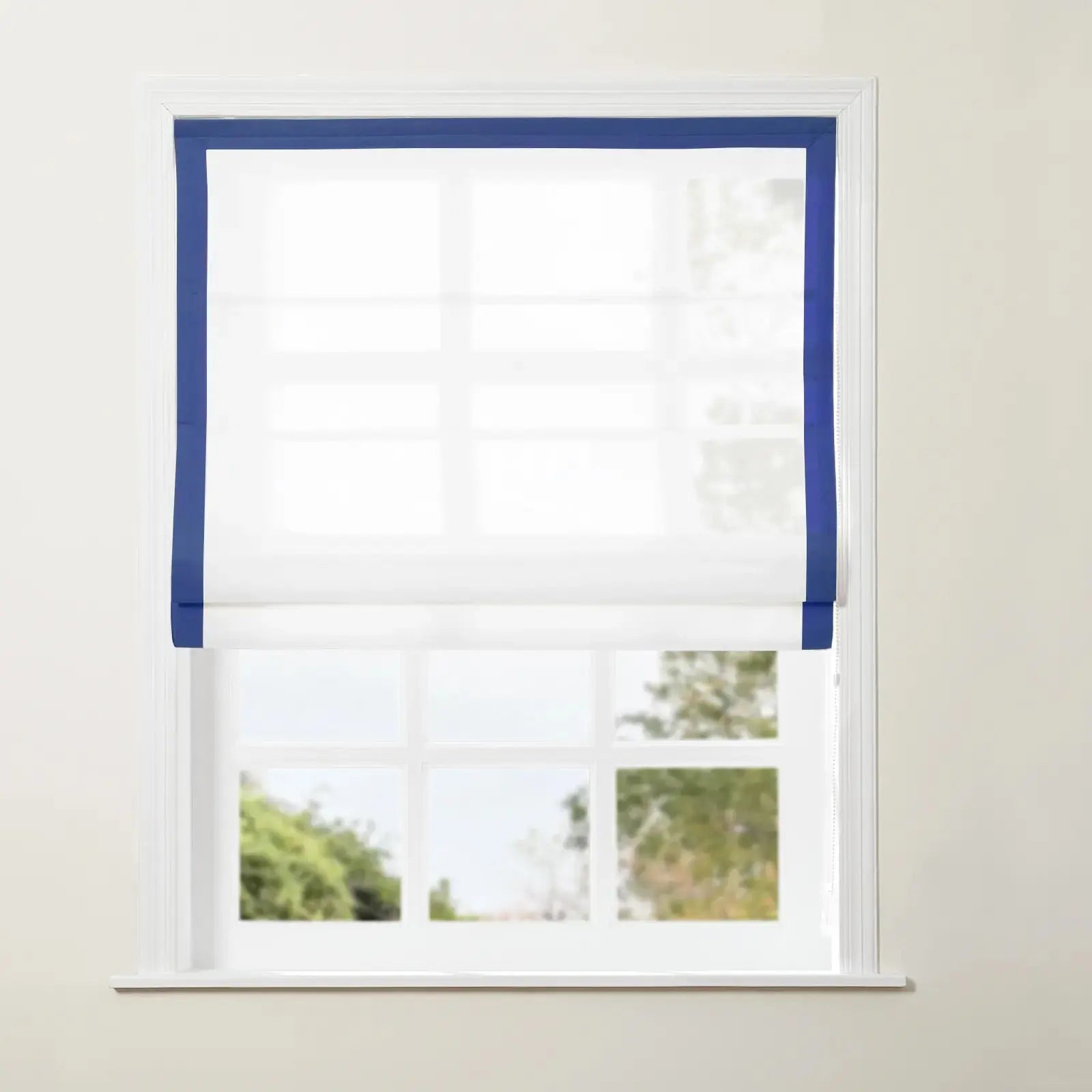 Sapphire Blue Border Stripe