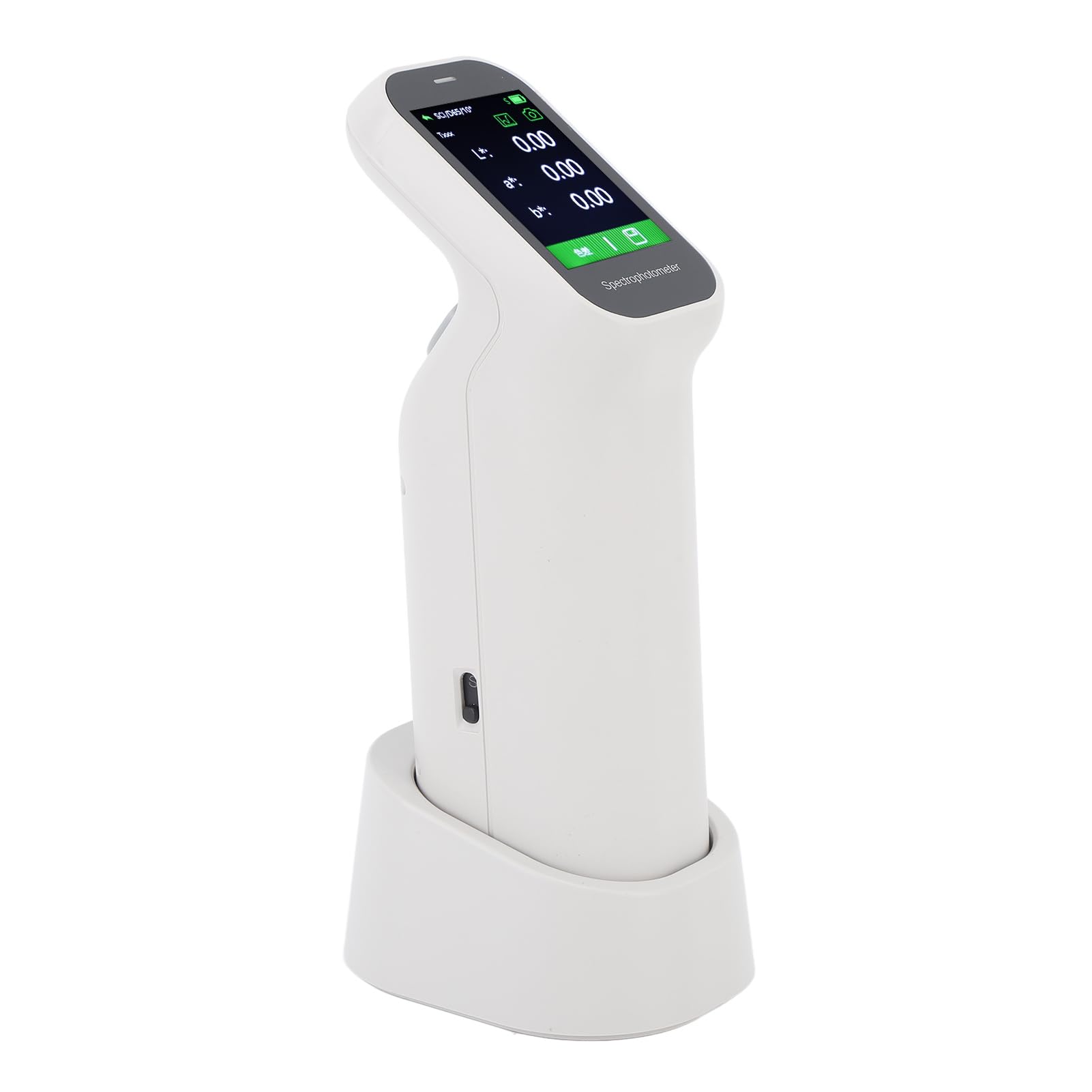 Digital Colorimeter - 6mm & 11mm Aperture, 5V2A Color Analyzer Tester with Full Band LED Light Source for Factory Quality Control | Perfect for Paint Matching, Textile Inspection & LED Testing