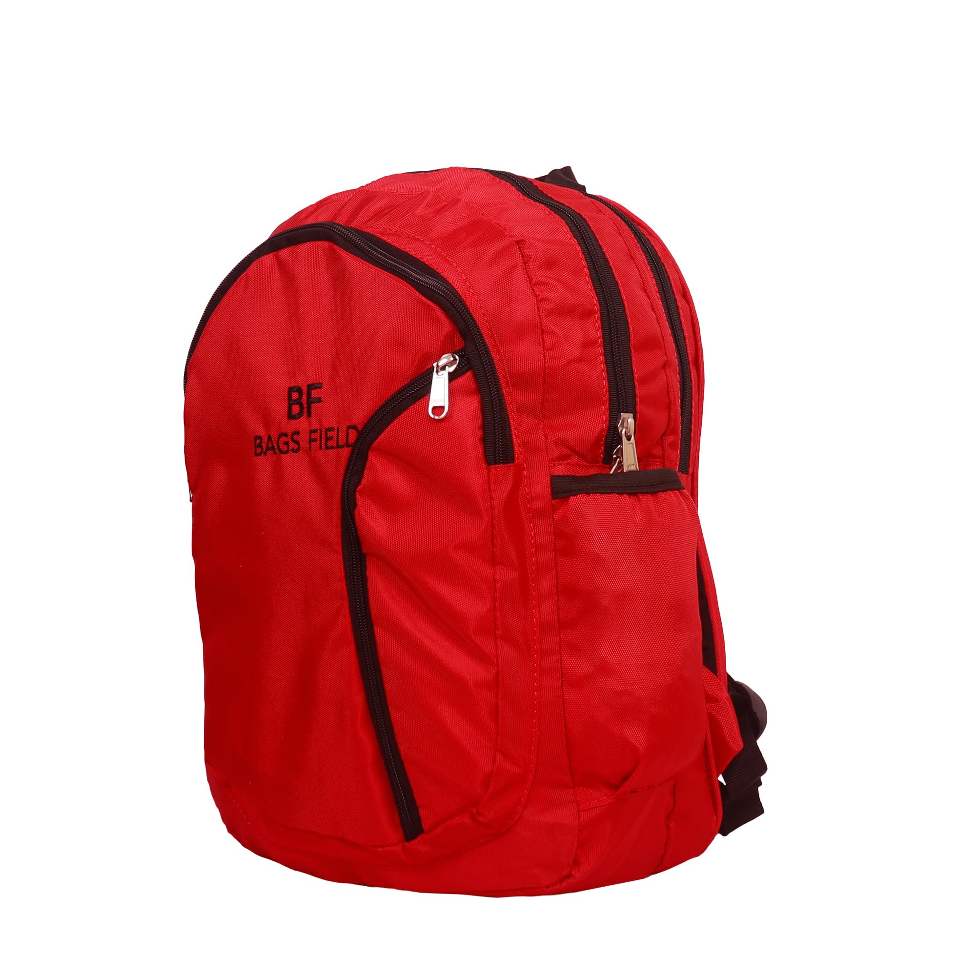 Water Resistant 18L Polyester Laptop Backpack for Men & Women - Lightweight College School Office Bag with Rain Cover - Perfect for Commuting, Travel & Daily Use