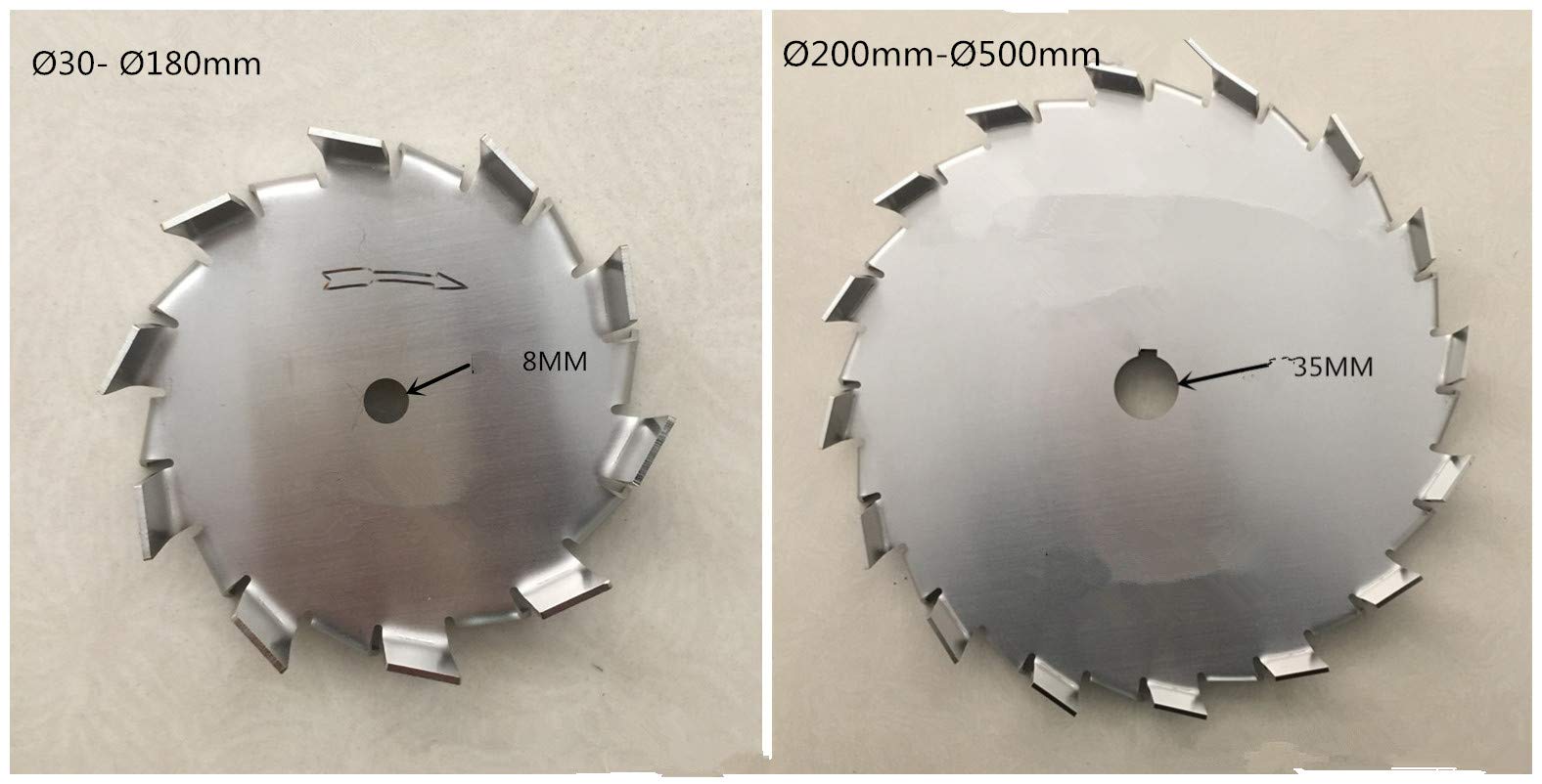 YUCHENGTECH 304 Stainless Steel Dispersing Disc Impeller - 180x2.5x8mm Blade for Paint, Ink & Adhesive Mixing - High Shear Dispersion Machine Replacement Part - Durable Industrial Mixing Paddle for Chemical Processing & Coating Production