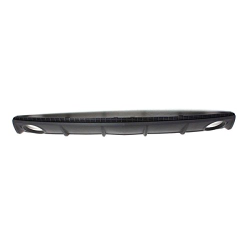 Textured Black Rear Lower Valance Air Dam Deflector Apron for 2010-2013 Chevy Camaro SS 6.2L - Enhances Aerodynamics & Aggressive Styling for Street & Track Performance