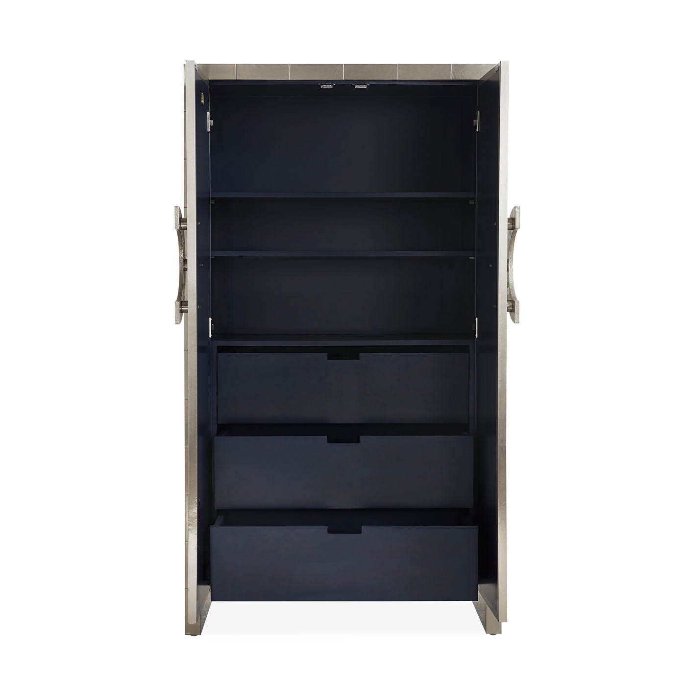 Talitha Armoire - Elegant Wooden Wardrobe with Mirror for Bedroom & Closet Organization | Perfect for Home, Apartment, and Dorm Room Storage