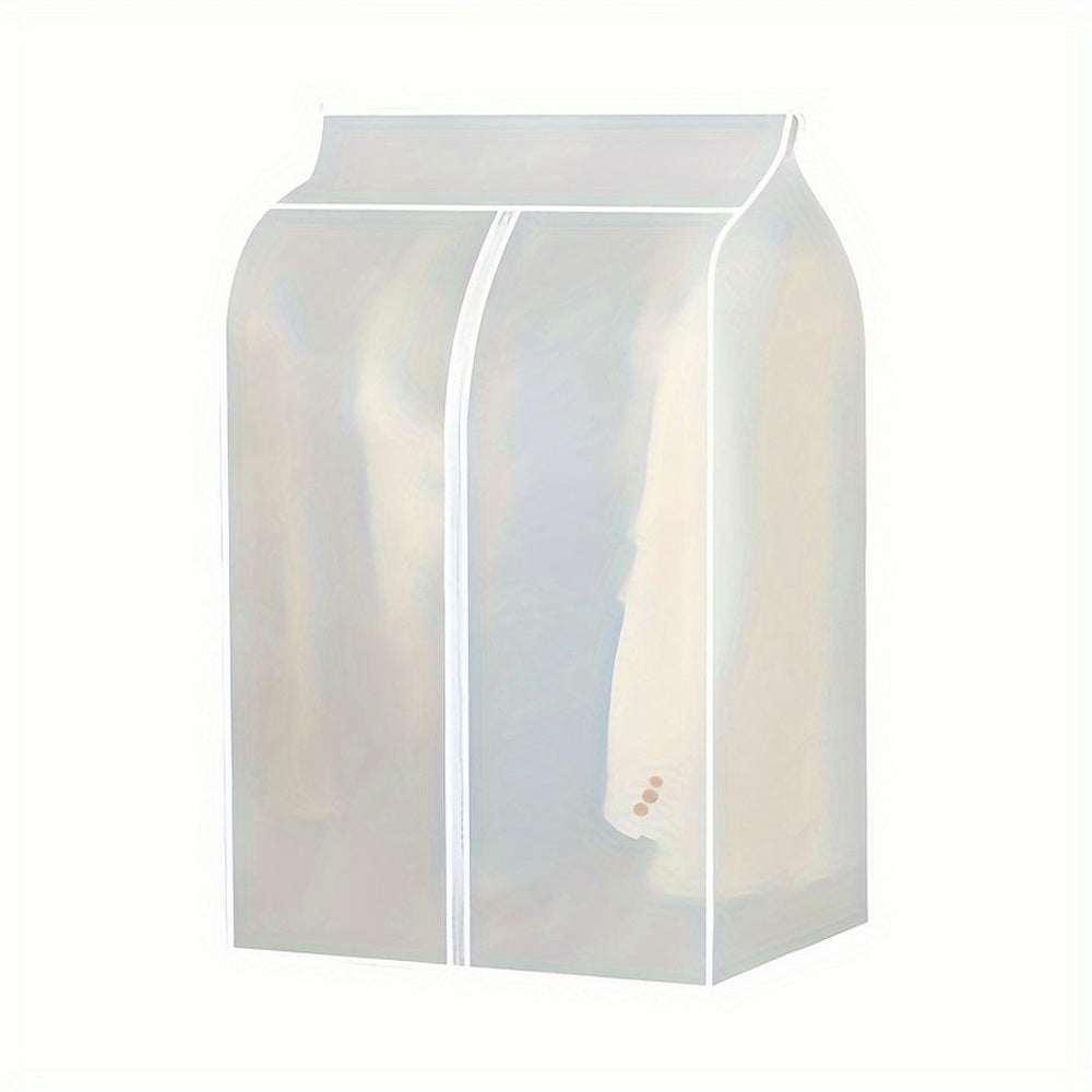 120cm Clothes Dust Cover Wardrobe Protector - Breathable Garment Storage Bag for Suits, Dresses & Coats | Perfect for Closet Organization & Seasonal Clothing Storage