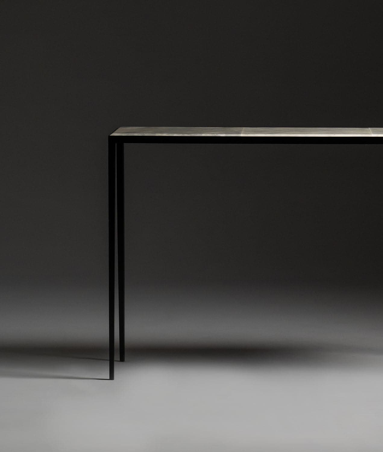 Linear Console Table - Modern Minimalist Entryway Sofa Table for Hallway, Living Room & Office - Perfect for Small Spaces & Home Decor