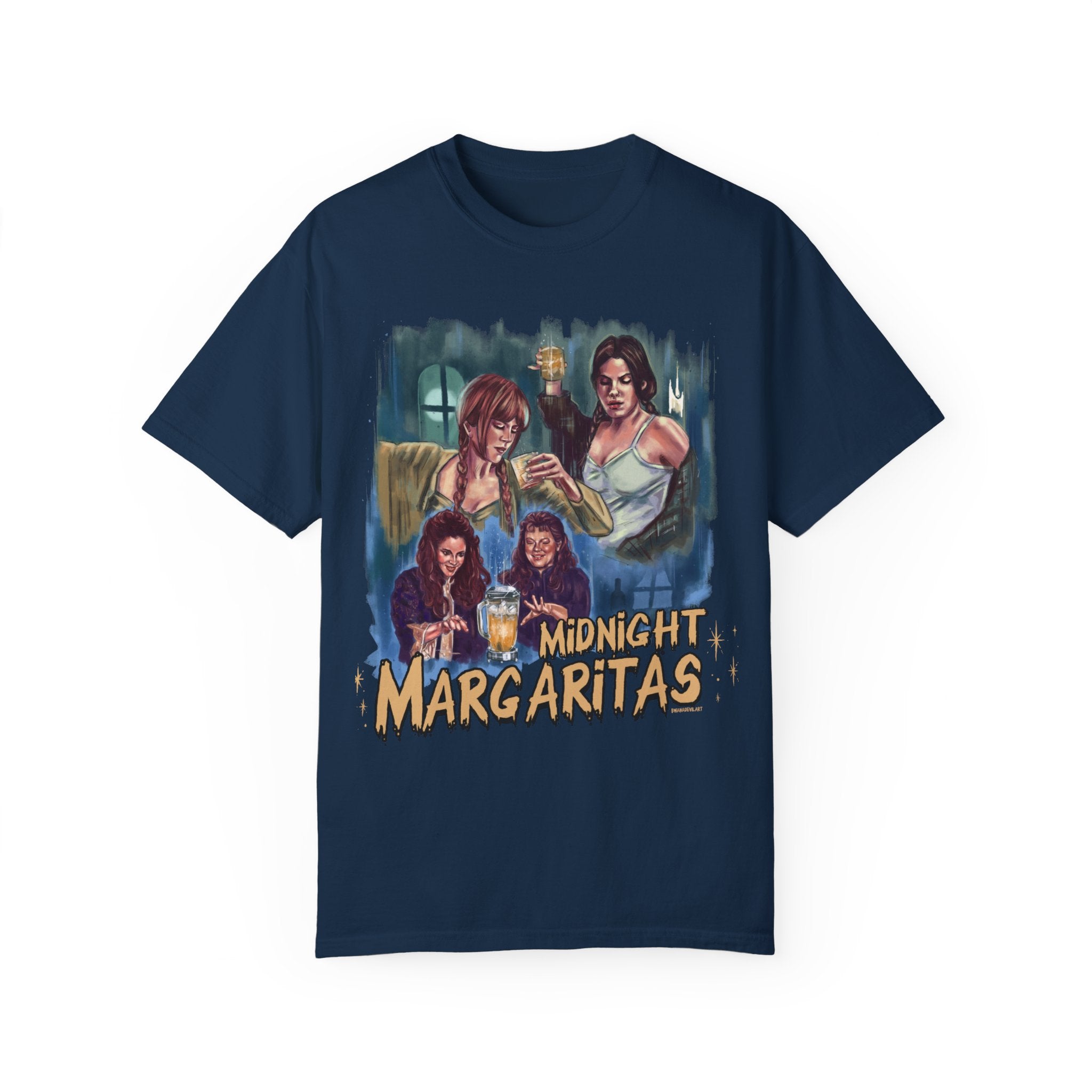 Midnight Margarita Shirt | Trendy Cocktail Party Top | Perfect for Girls' Night Out & Summer Vacations