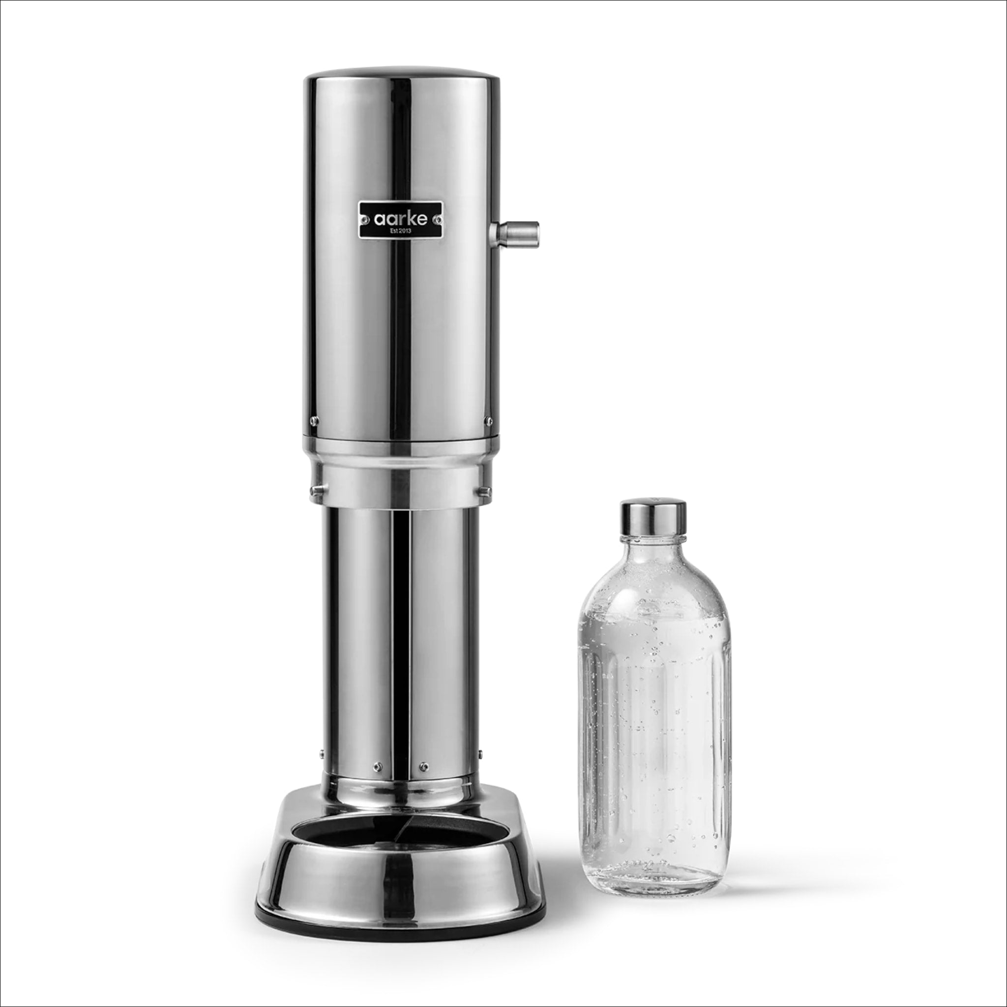 AARKE Carbonator Pro - Premium Stainless Steel Home Soda Maker for Sparkling Water & Cocktails | Perfect for Kitchen, Bar & Party Use