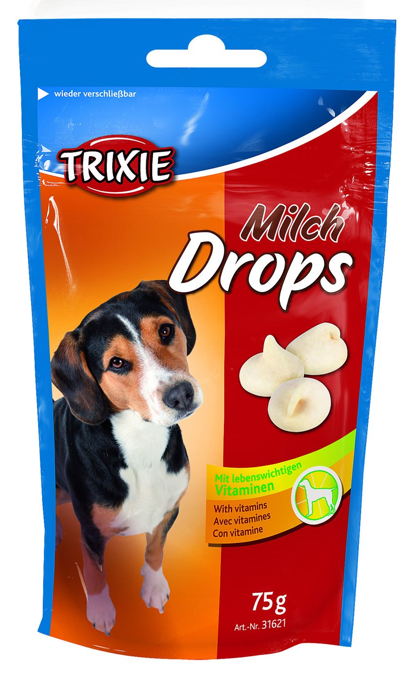 Trixie Milk Drops with Vitamins for Dogs & Cats - 200g Natural Supplement for Healthy Skin & Coat - Perfect for Puppy, Kitten & Adult Pet Nutrition