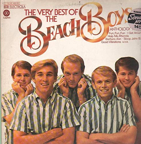 The Beach Boys - The Very Best Of The Beach Boys (1963-1969 Anthology) - EMI Electrola Vinyl Record - 1 C 152-81 482/83 - Perfect for Beach Parties & Summer Music Collections