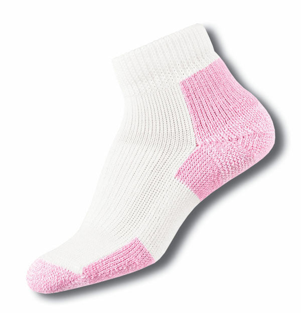 Thorlo Women's Distance Walking Socks - Maximum Cushion Ankle Socks for Hiking, Running & Travel - Breathable Arch Support for All-Day Comfort