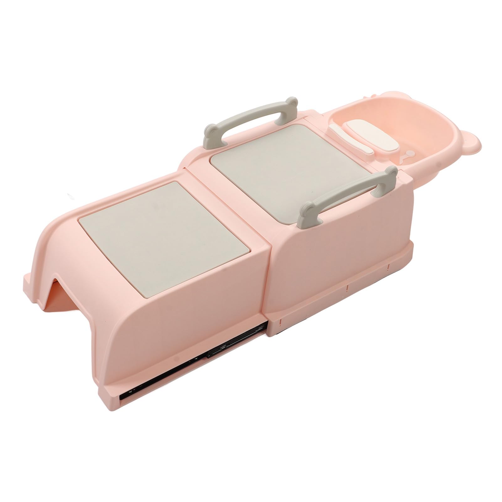 Retractable Shampoo Chair with Removable Basin - Ergonomic Baby Hair Washing Chair for Toddlers, Kids & Infants | Safe Bathroom Shower Seat for Home Use, Salon & Childcare Centers
