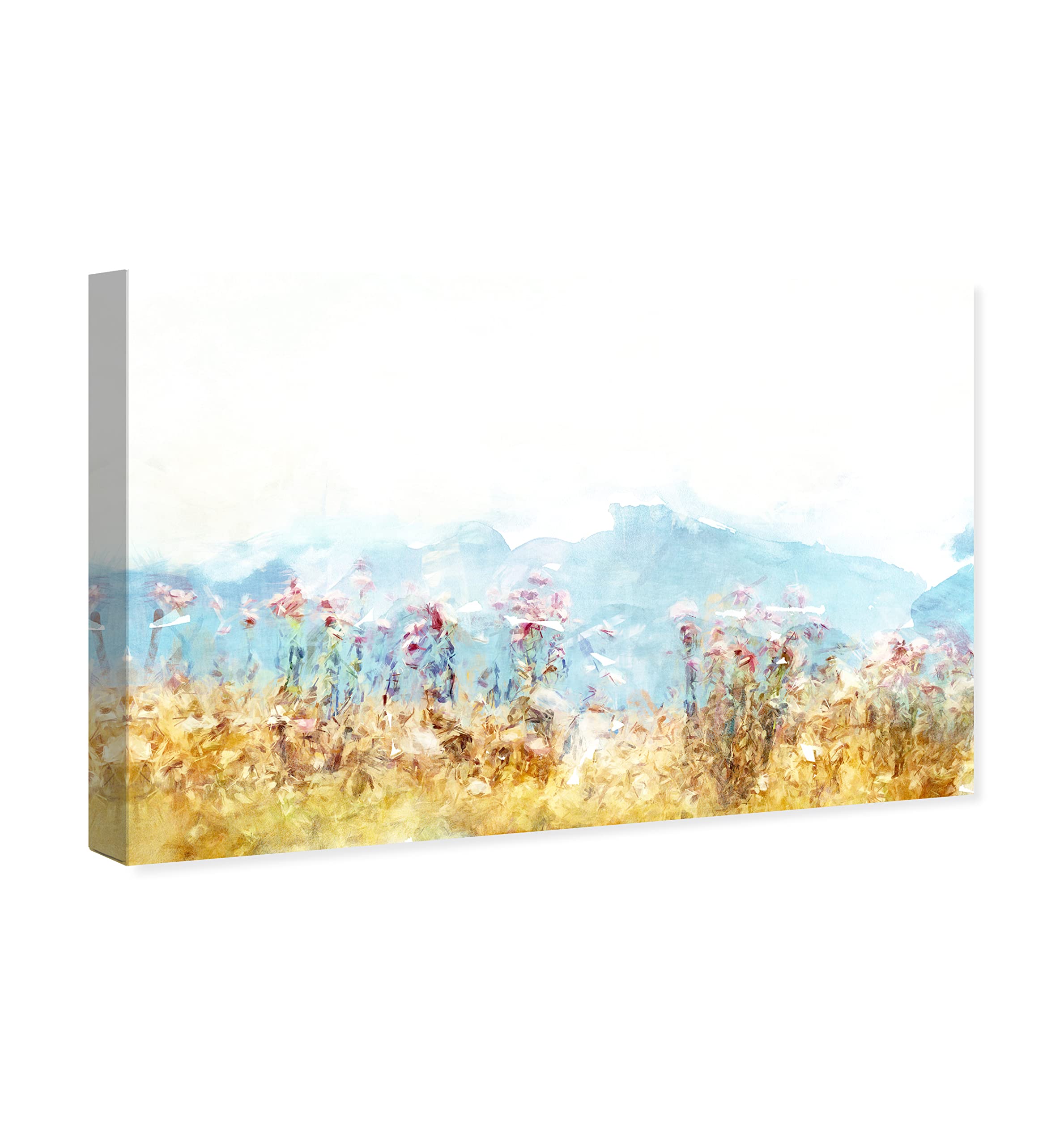 Oliver Gal Artist Co. Provence Landscape Wall Art Canvas Print - 15x10 Inch Yellow & Blue Nature Painting - Modern Home Decor for Living Room, Bedroom & Office