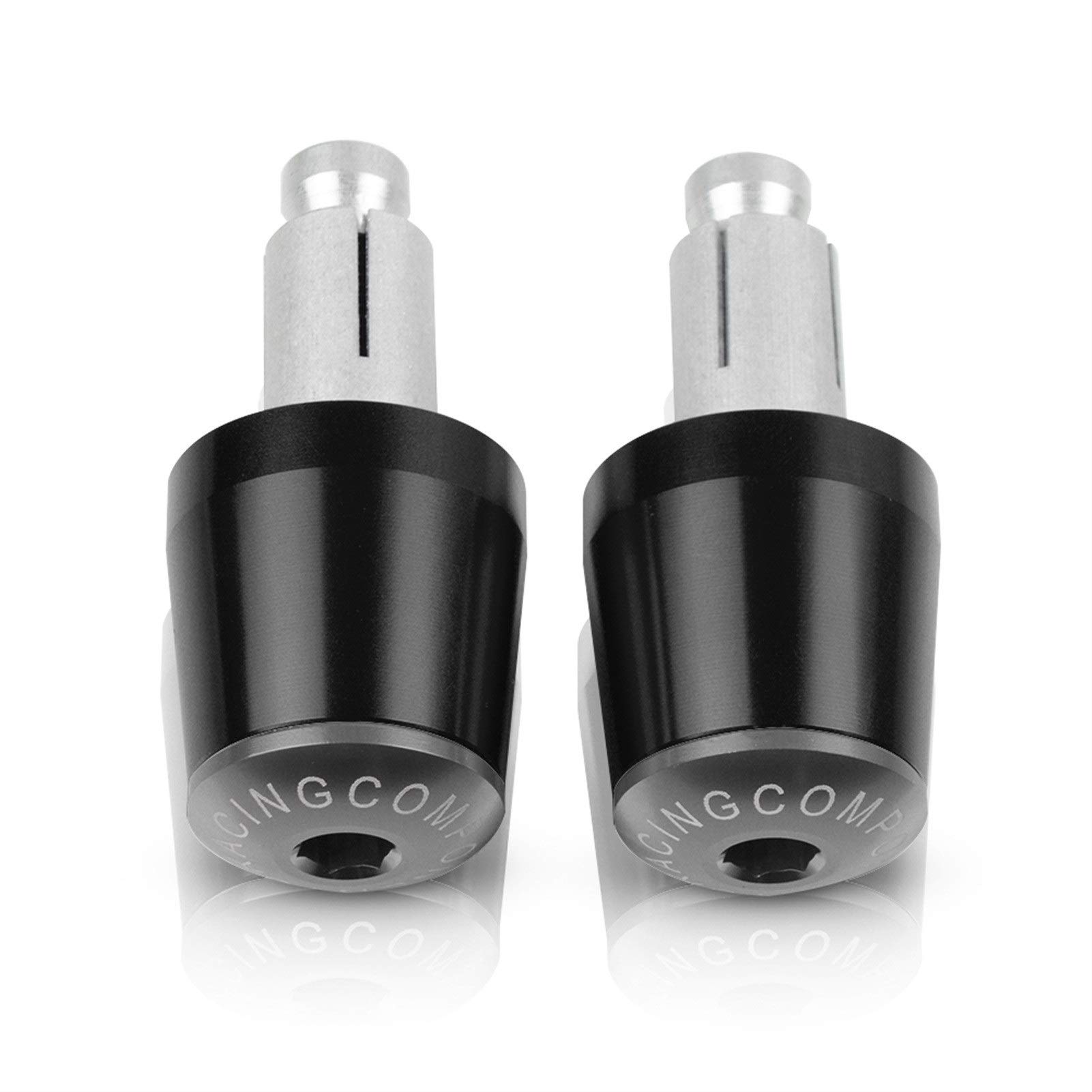 Premium CNC Motorcycle Handlebar Grips - 2pcs 7/8