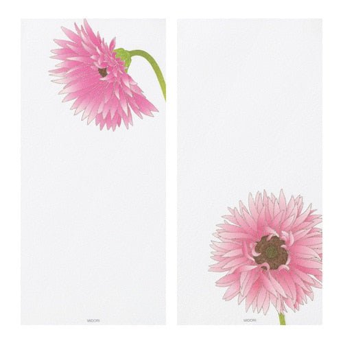 Seasons Silk Print Envelope Letter Paper Set - Premium Midori DESIGNPHIL Stationery for Journaling, Scrapbooking & Gift Wrapping (Elegant Floral Design)