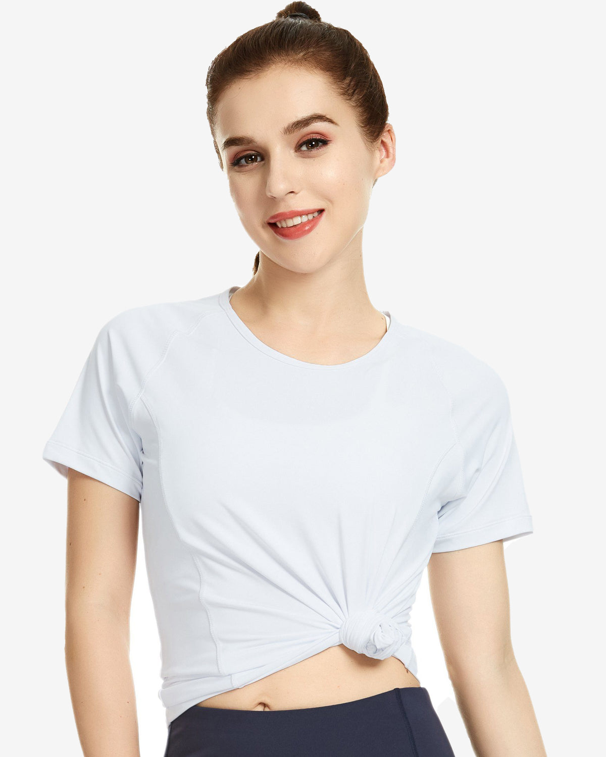 Mix & Mesh T-Shirt - Breathable Short Sleeve Sports Shirt for Men & Women - Gym Workout, Running, Yoga & Casual Wear