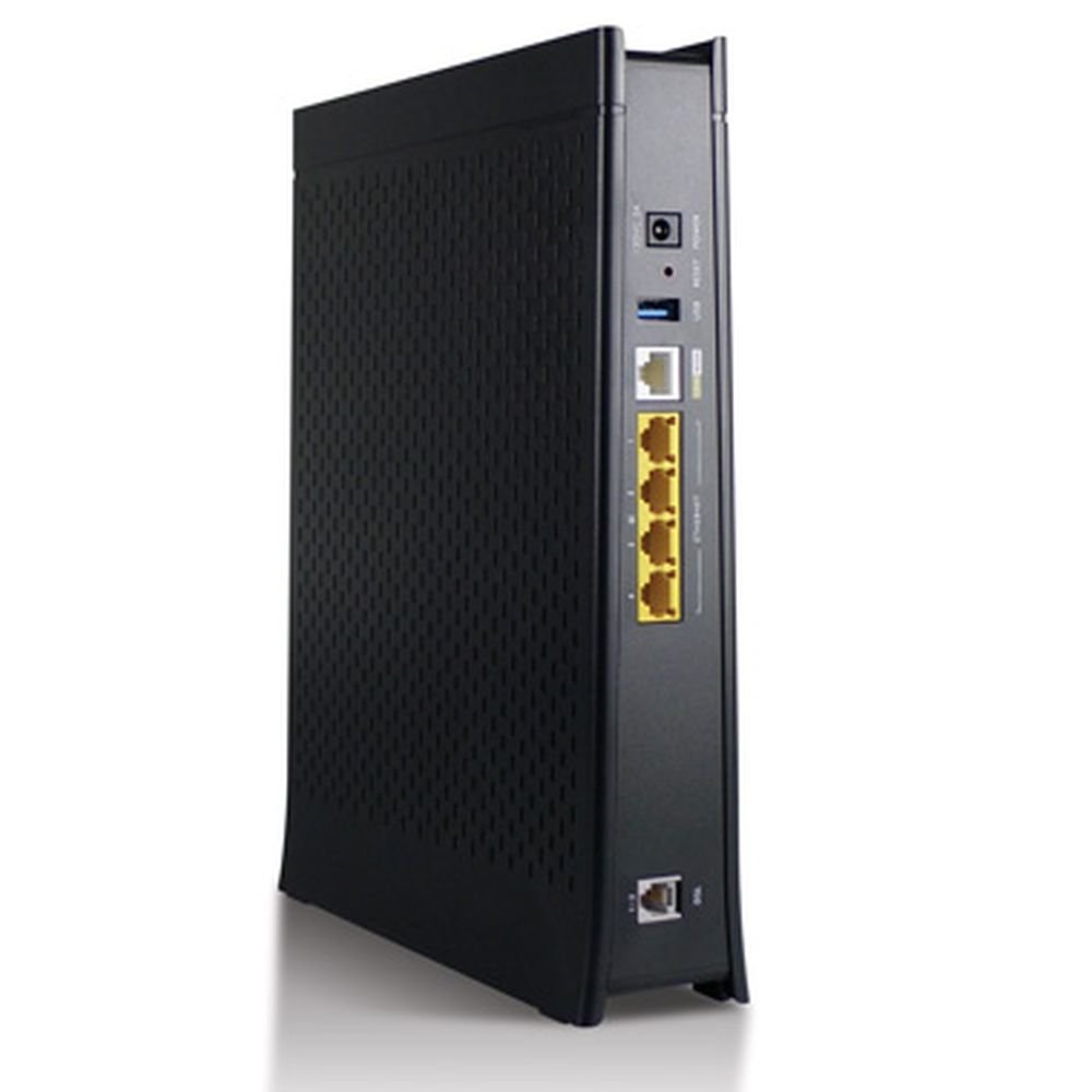 ZyXEL C1100Z VDSL2 Wireless Modem Router - 802.11n WiFi, 4-Port Gigabit Ethernet for CenturyLink | High-Speed Internet Gateway for Home & Small Office Networking
