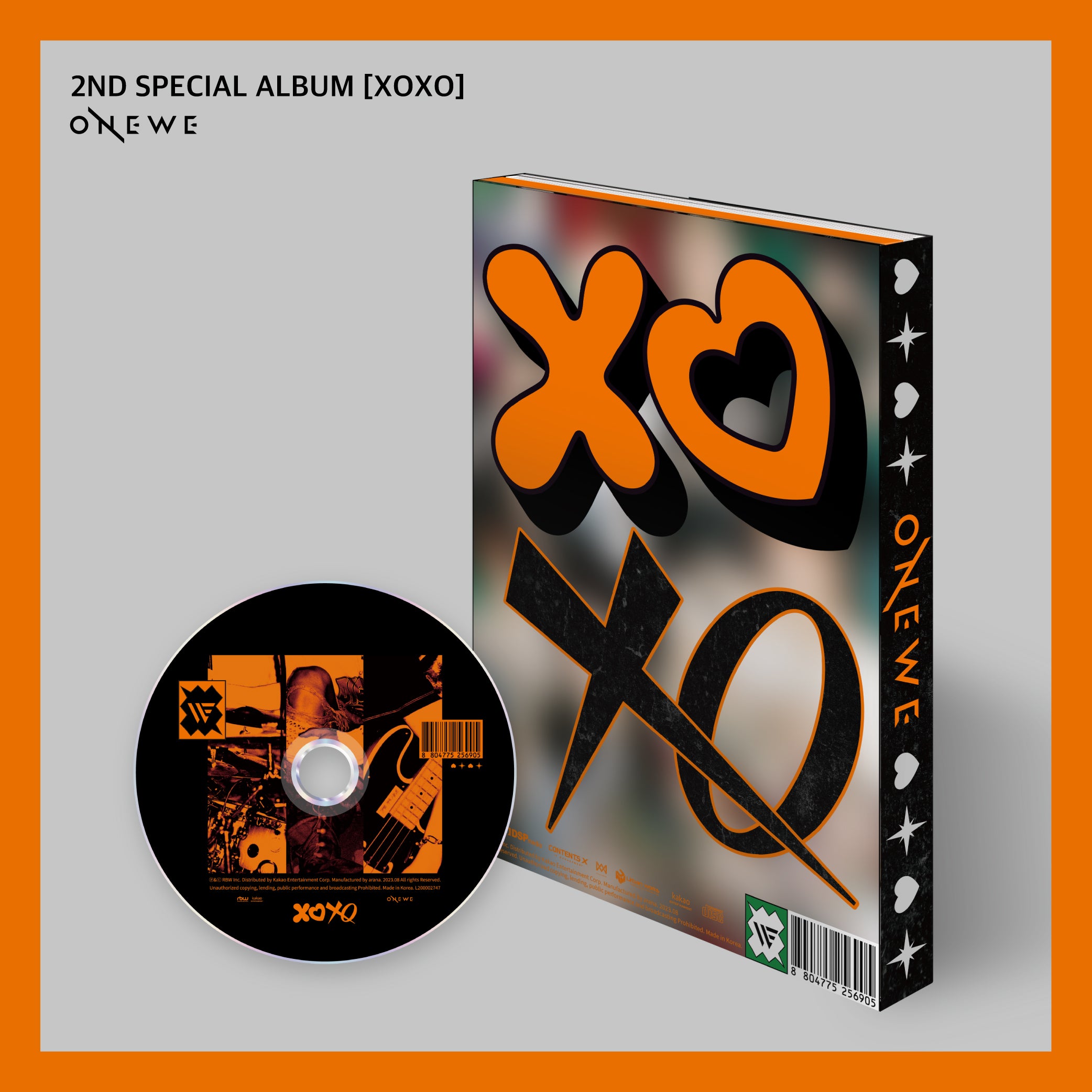 ONEWE SPECIAL ALBUM 'XOXO' - K-Pop Music CD for Fans | Perfect for K-Pop Collections, Birthday Gifts & Music Enthusiasts
