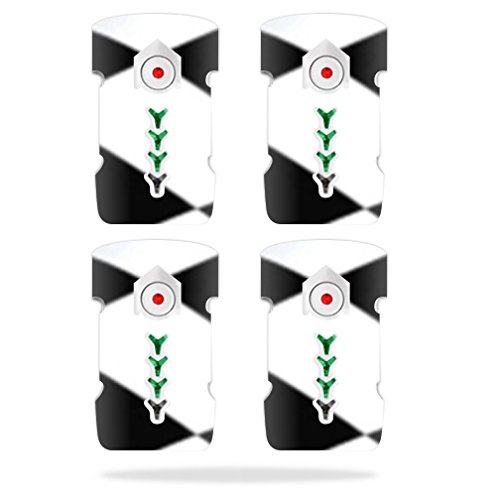 DJI Inspire 1 Battery Skin Wrap (4-Pack) - Custom Checkered Flag Design - Protective Vinyl Cover for DJI Drone Batteries - Perfect for Aerial Photography & Outdoor Adventures