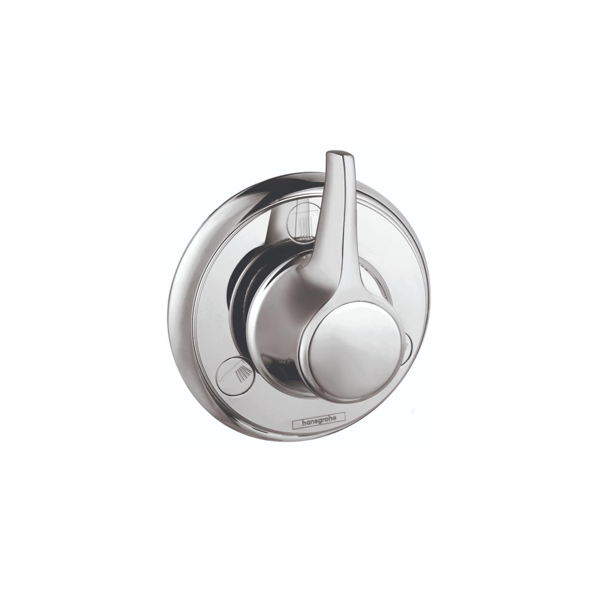 Hansgrohe 15934001 Chrome Shower Trim Kit - Modern Bathroom Faucet & Shower Head Set for Luxury Spa Experience