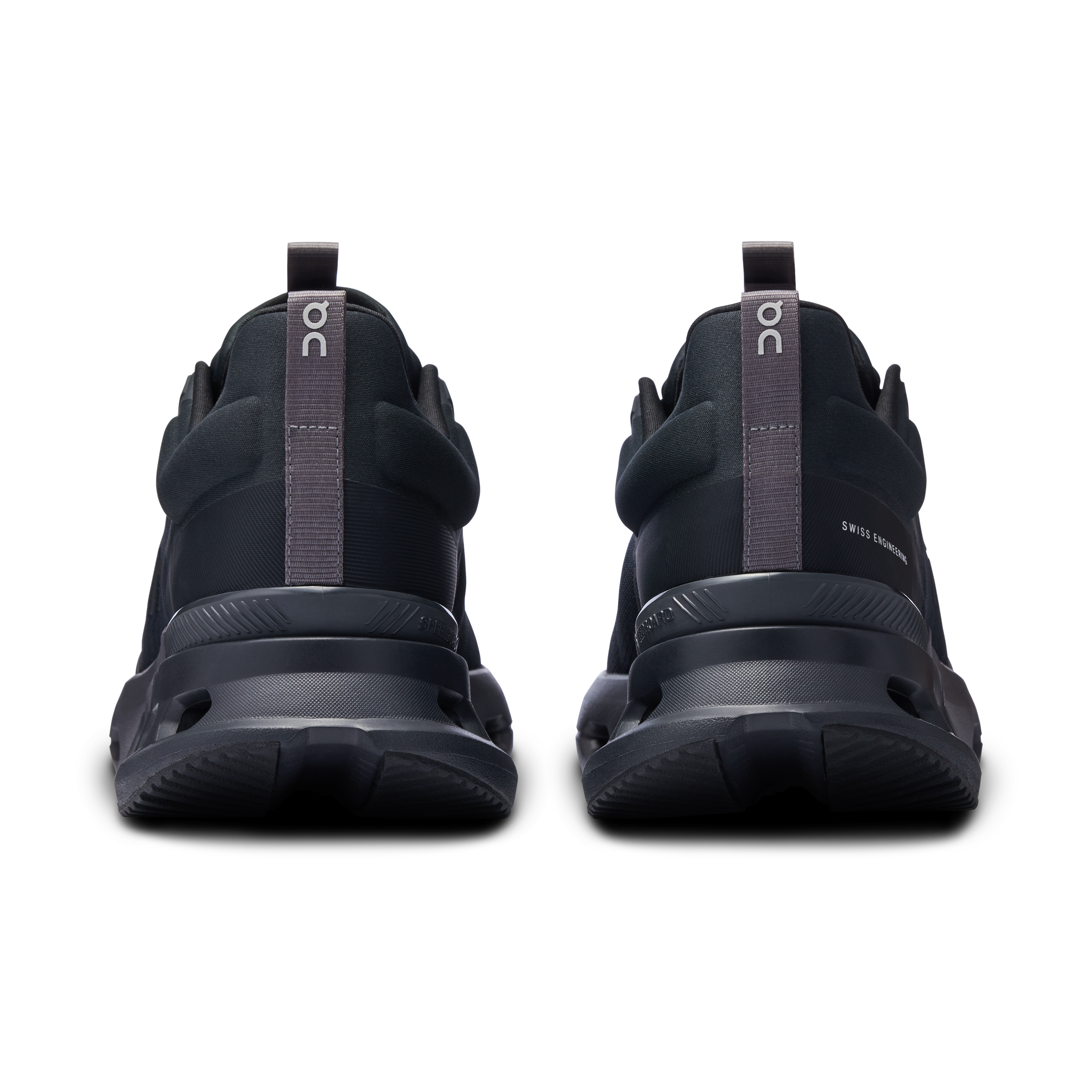 On Running Men's Cloudnova X Running Shoes - Black / Eclipse - Lightweight & Cushioned for Marathon Training & Daily Jogging