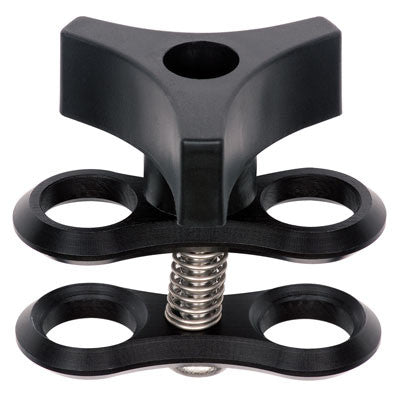 Ikelite 1 Inch Ball Clamp Mark II - Lightweight Camera & Video Accessories Mount for Underwater Photography & Diving Gear