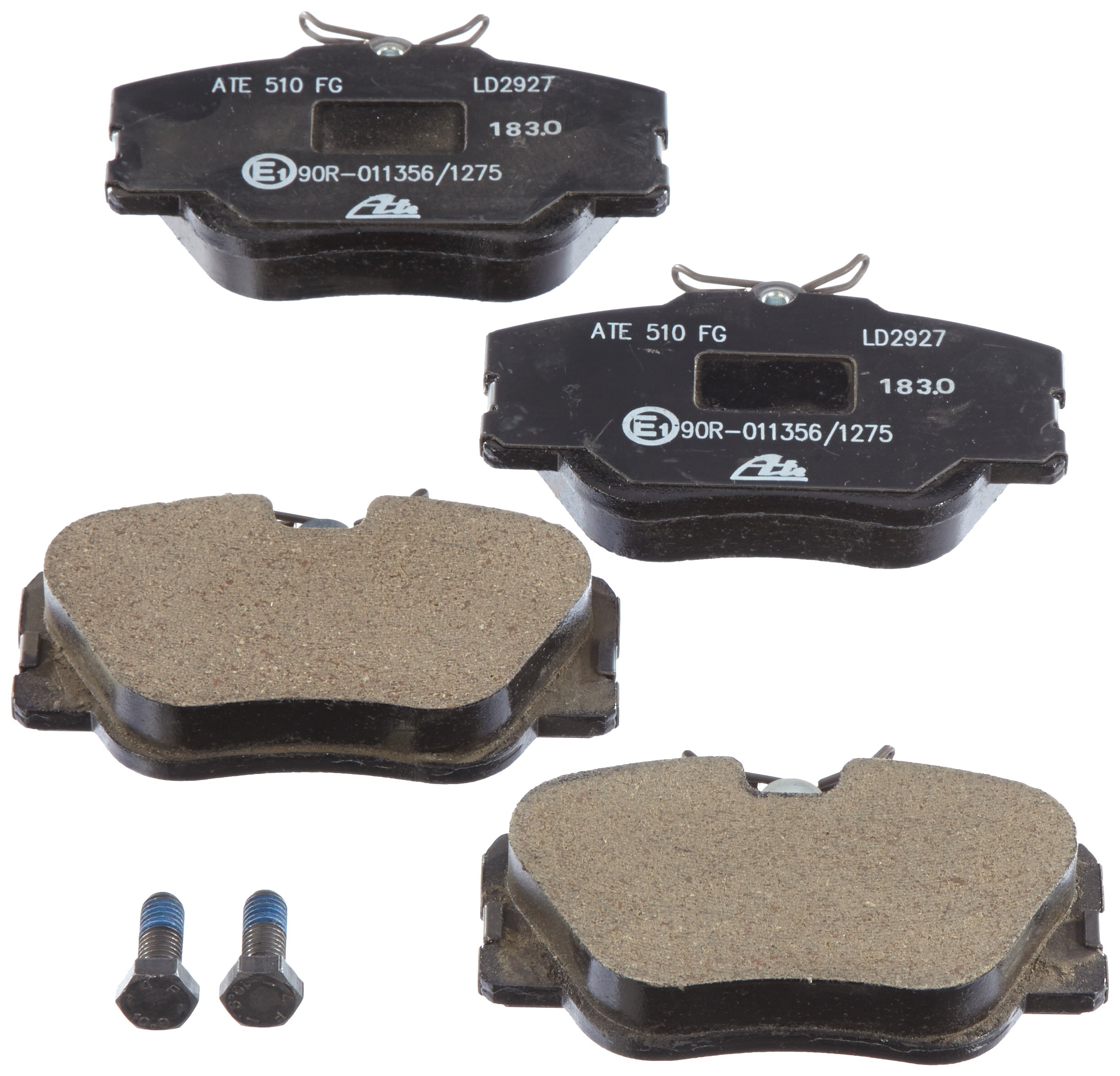 ATE 13047029272 Ceramic Disc Brake Pad Set - High Performance Brake Pads for Smooth & Quiet Stopping - Perfect for Daily Commuting, City Driving & Highway Use