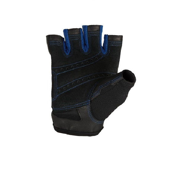 Harbinger Men's Pro Weightlifting Gloves - Blue - Gym & Cross Training Workout Gloves for Men - Perfect for Weight Lifting, Strength Training & Fitness