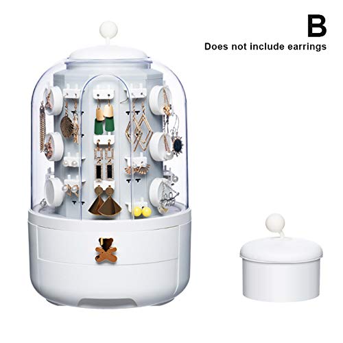 Large Jewelry Storage Box - Portable & Spacious for Home & Travel
