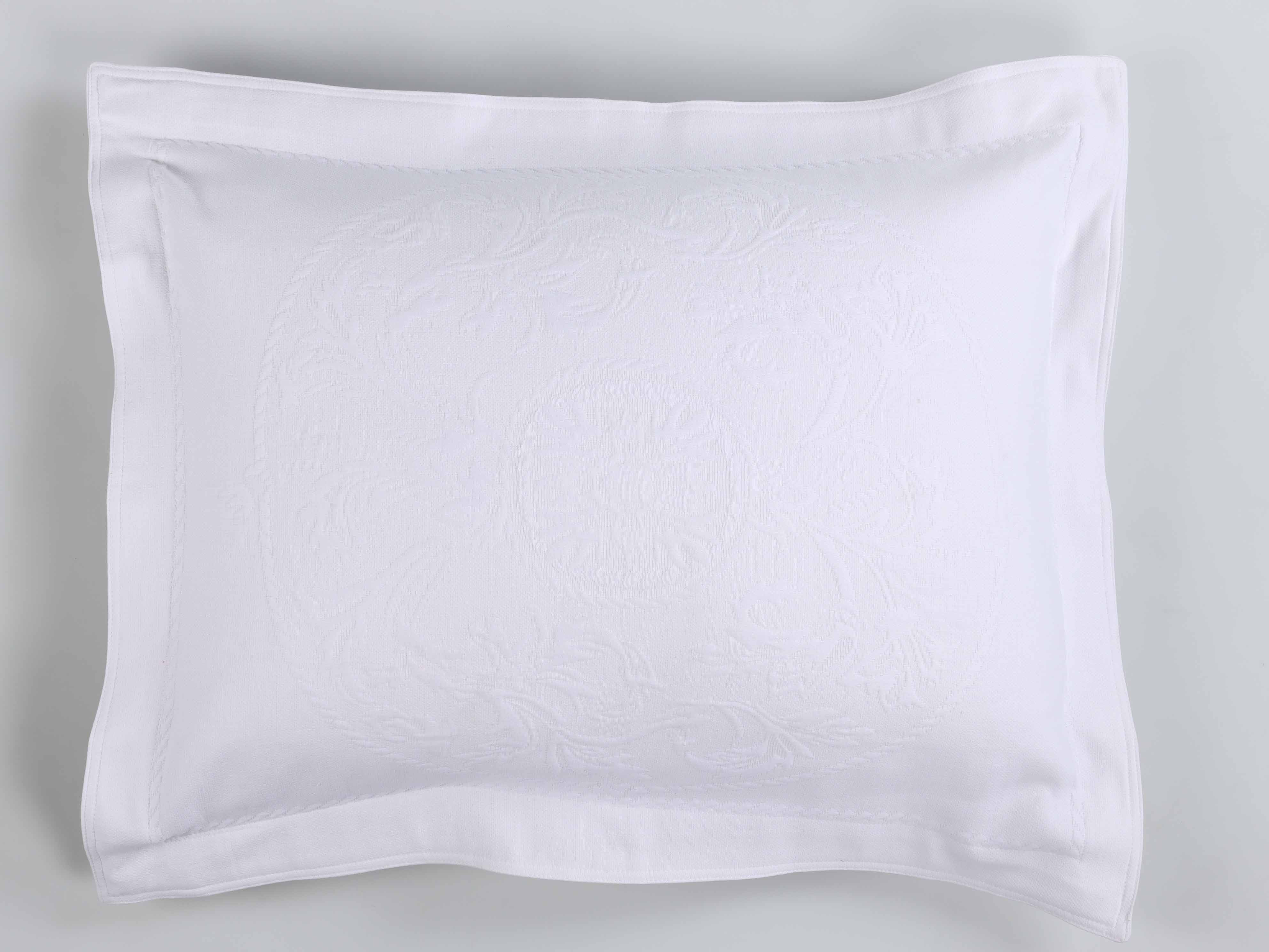 Premium 100% Cotton Oslo Pillow Sham by Cody Direct - Soft & Breathable Bedding for Master Bedroom, Guest Room & Home Decor