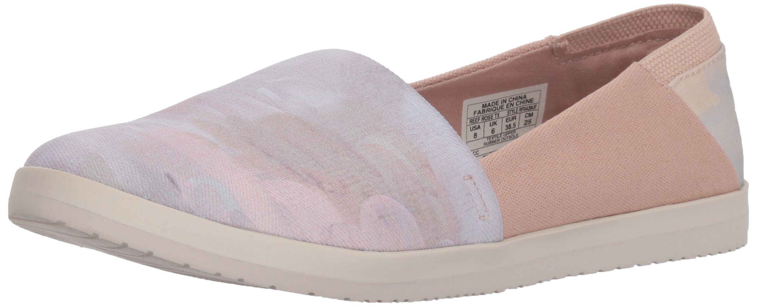 REEF Women's Rose Tx Sneaker - Comfortable Casual Shoes for Walking, Beach & Summer Outfits | Stylish Slip-On Design for Women's Fashion