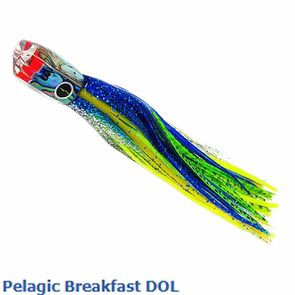 Black Bart Pelagic Breakfast Trolling Lure - Premium Saltwater Fishing Bait for Tuna, Marlin & Mahi - Perfect for Offshore Deep Sea Fishing Adventures