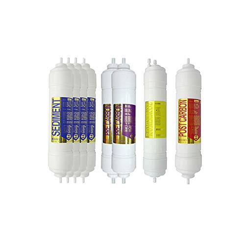 8EA Premium Replacement Water Filter 1-Year Set for LG Water Purifier Model WCD74GA1R - 1 Micron Filtration | Clean Drinking Water for Home & Office Use