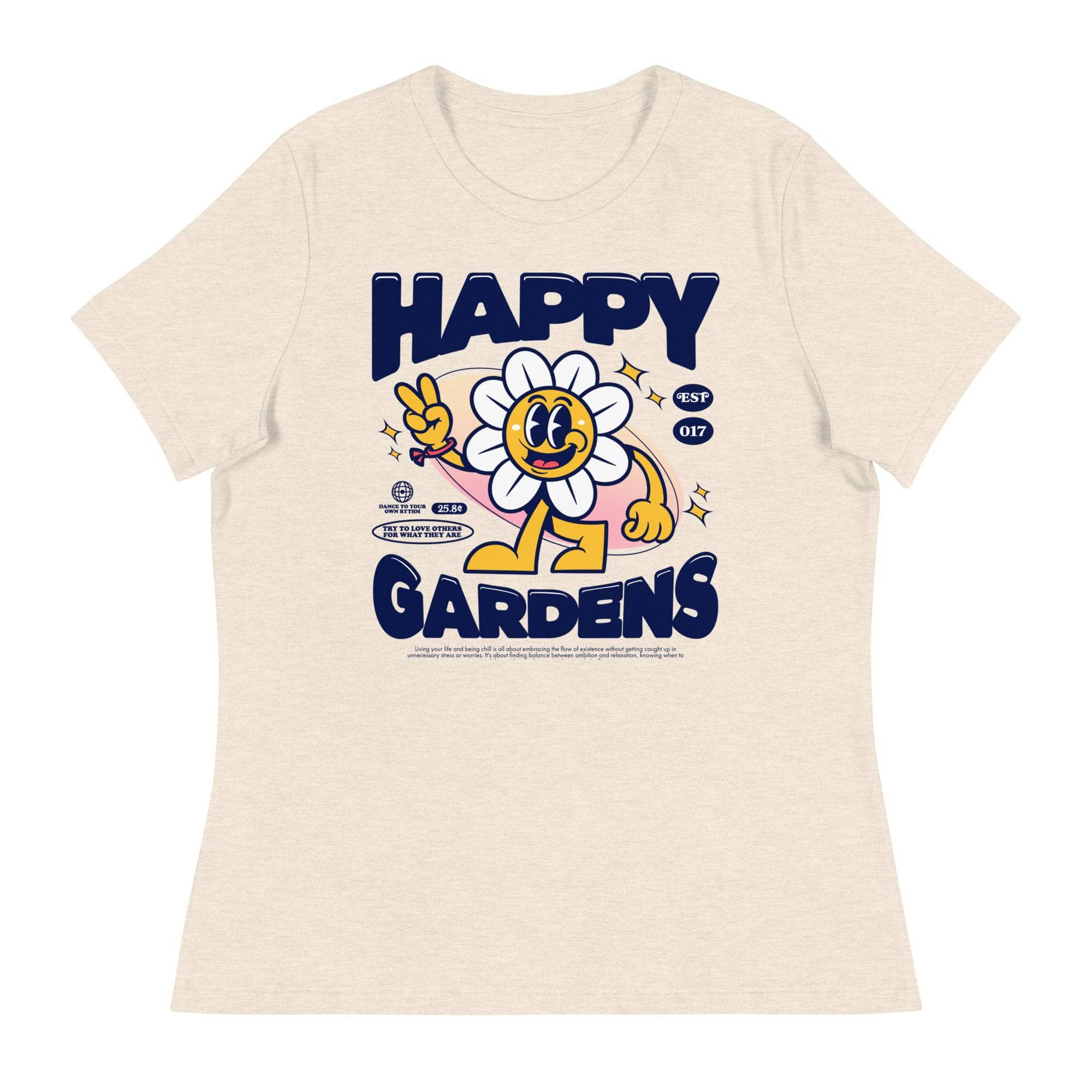 Happy Gardens Graphic T-Shirt - Comfortable Cotton Tee for Men & Women - Perfect for Casual Wear, Outdoors & Gardening