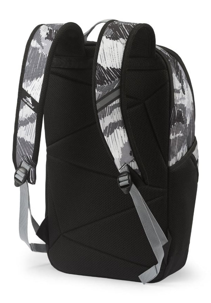 High Sierra Swoop SG Backpack - Durable Laptop Backpack for School, Travel & Work - Water-Resistant Daypack with USB Charging Port & Headphone Port - Perfect for Commuters, Students & Outdoor Adventures