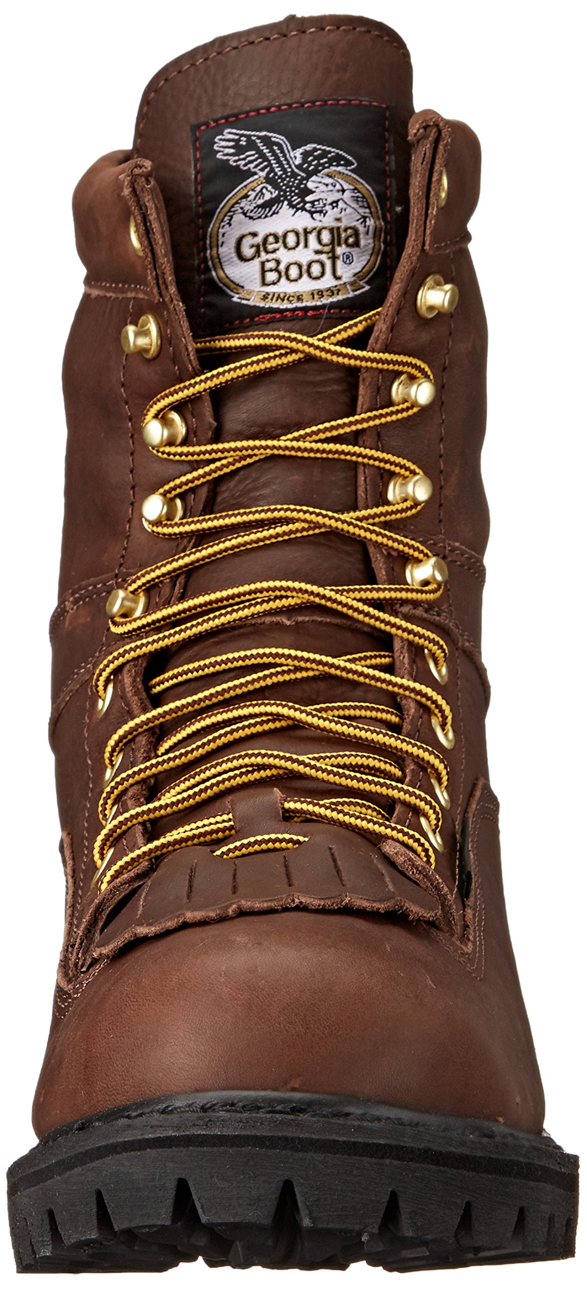 Georgia Logger Boots for Men - Durable Work Boots with Steel Toe - Perfect for Construction, Logging & Outdoor Work