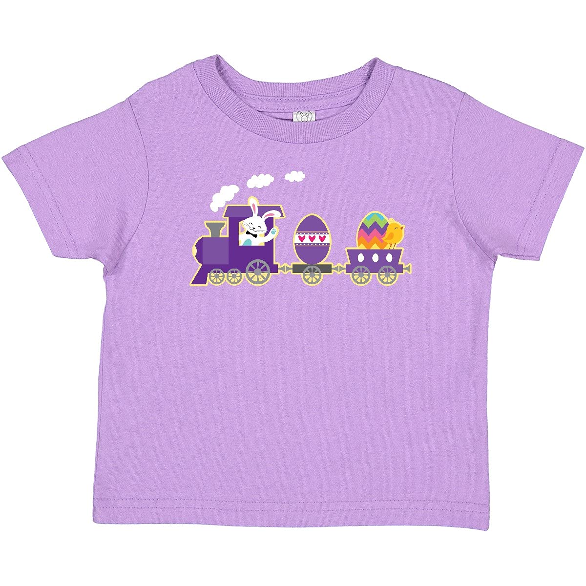 Easter Bunny Rabbit Egg Train Baby T-Shirt - Cute Easter Outfit for Toddlers & Infants - Perfect for Easter Egg Hunts, Family Photos & Spring Celebrations