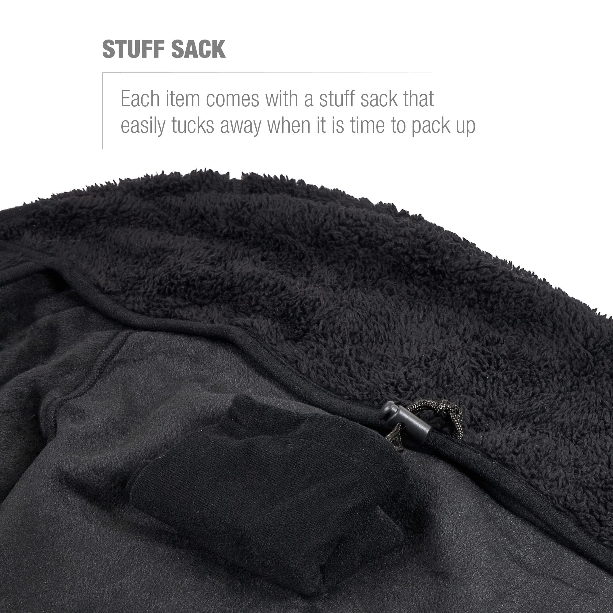 Helinox Fleece Seat Warmer Fitted Chair Cover for Chair One - Cozy Outdoor Camping Accessory for Hiking, Picnics & Backyard Relaxation