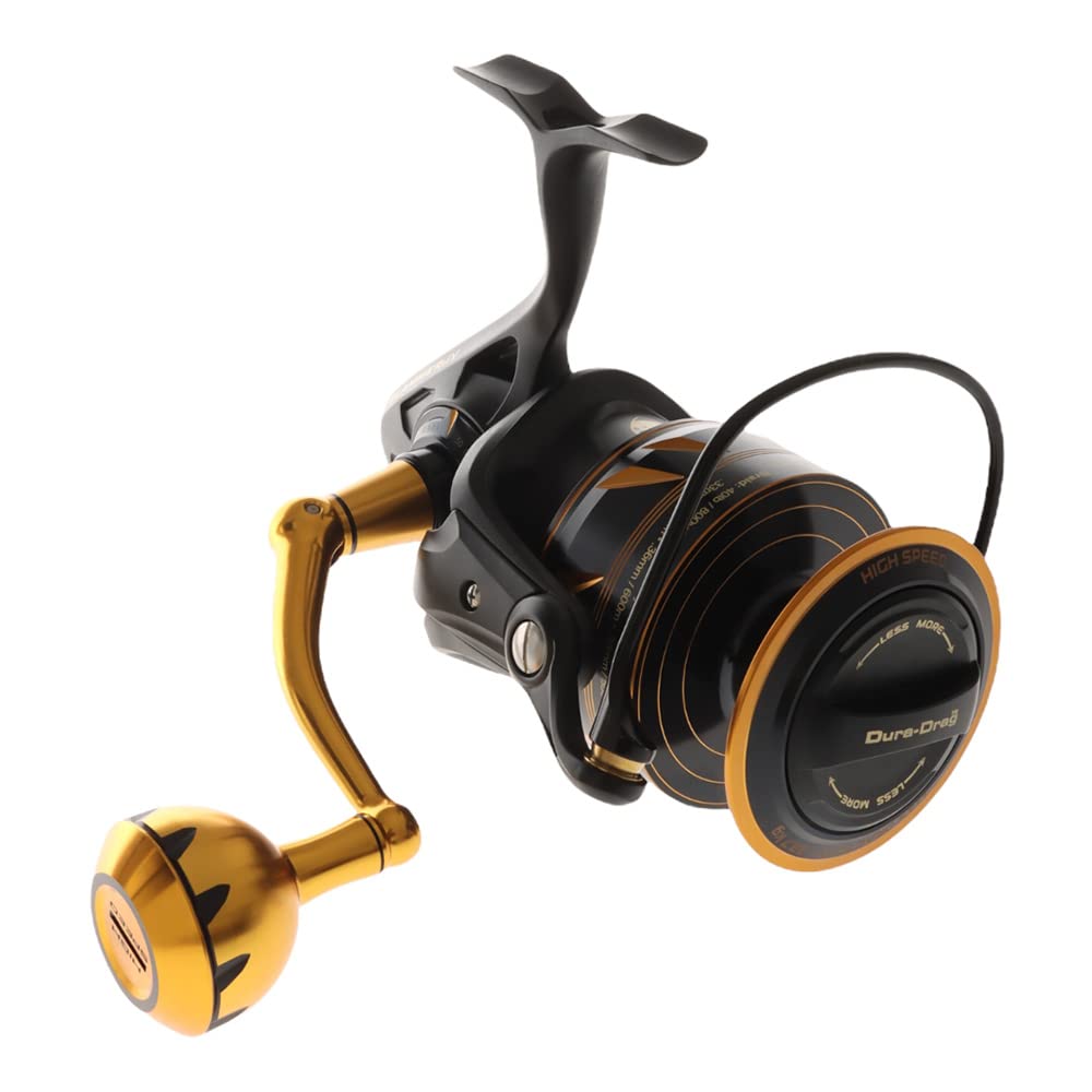 Penn Slammer IV Spinning Fishing Reel - Saltwater & Freshwater Fishing Gear - Smooth Drag System for Bass, Trout & Saltwater Fish - Perfect for Surf, Pier & Boat Fishing