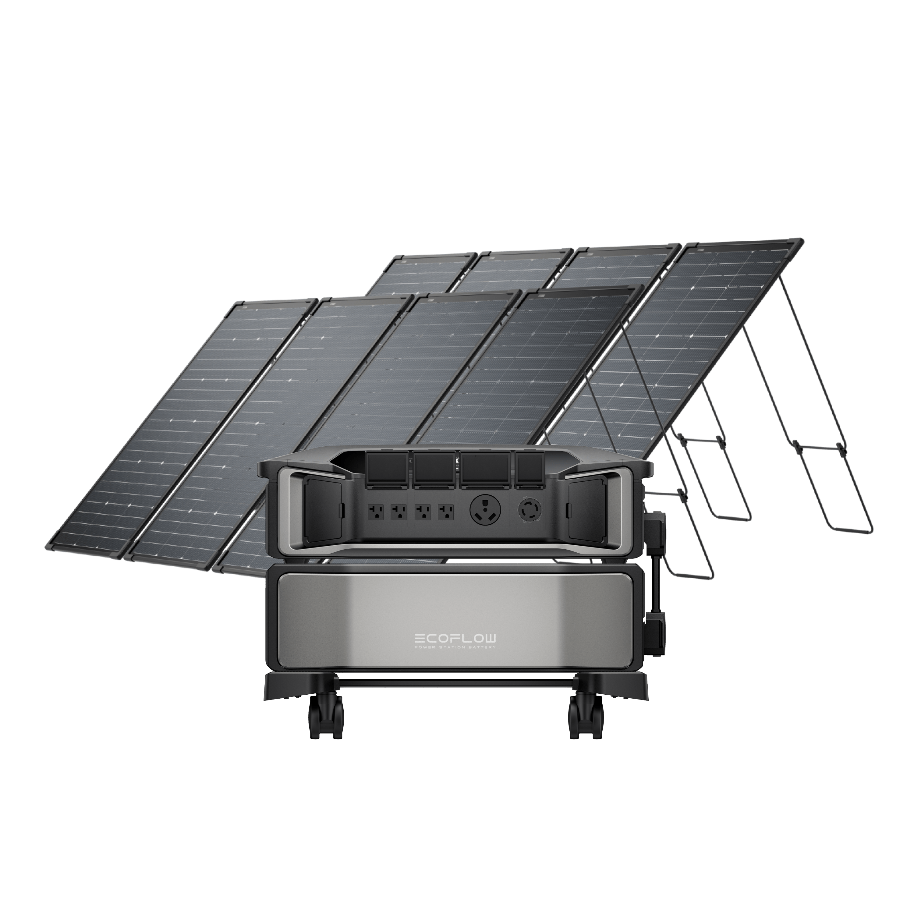 EcoFlow DELTA Pro Ultra Whole Home Backup Power Station - 3000W Portable Solar Generator for Emergency, Camping & Off-Grid Living - Reliable Power Supply for Home, RV & Outdoor Adventures