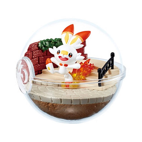 Pokemon Galar Region EX Terrarium 2.5 Inch Collectible Toy Figure - Perfect for Display, Gift Giving & Pokemon Fans Collection (Scenes: Home Decor, Office Desk, Anime Lover's Shelf)