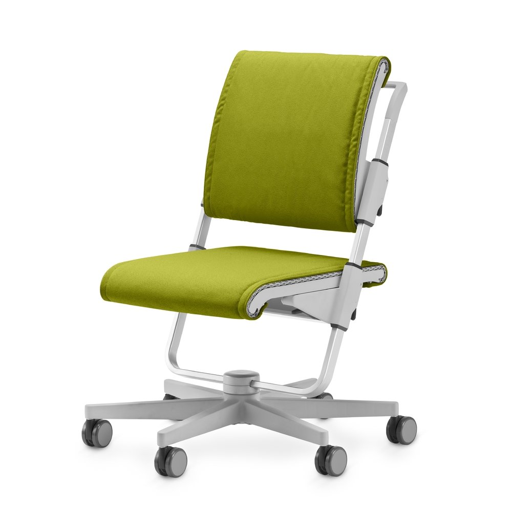 Moll Scooter Chair Grey - Portable Rolling Stool for Office, Workshop & Home Use - Ergonomic Seat with Wheels for Comfort & Mobility