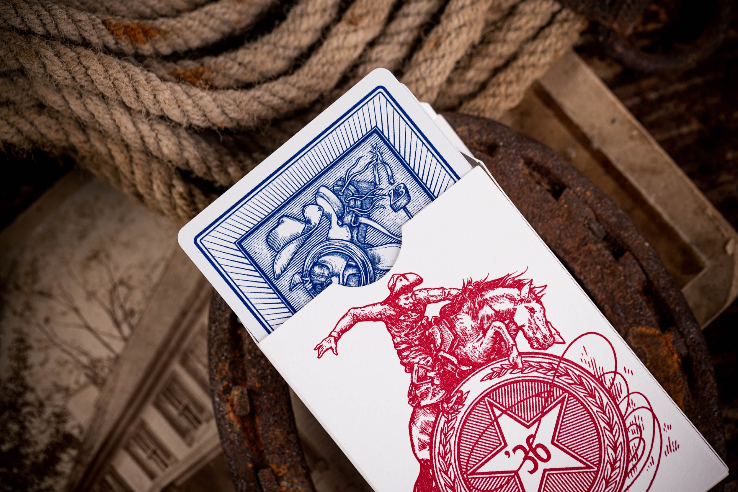 Premium TEXAN '36 Luxury Playing Cards - Elegant Deck for Poker, Blackjack, and Casino Games - Perfect for Game Nights, Gifts, and Collectors