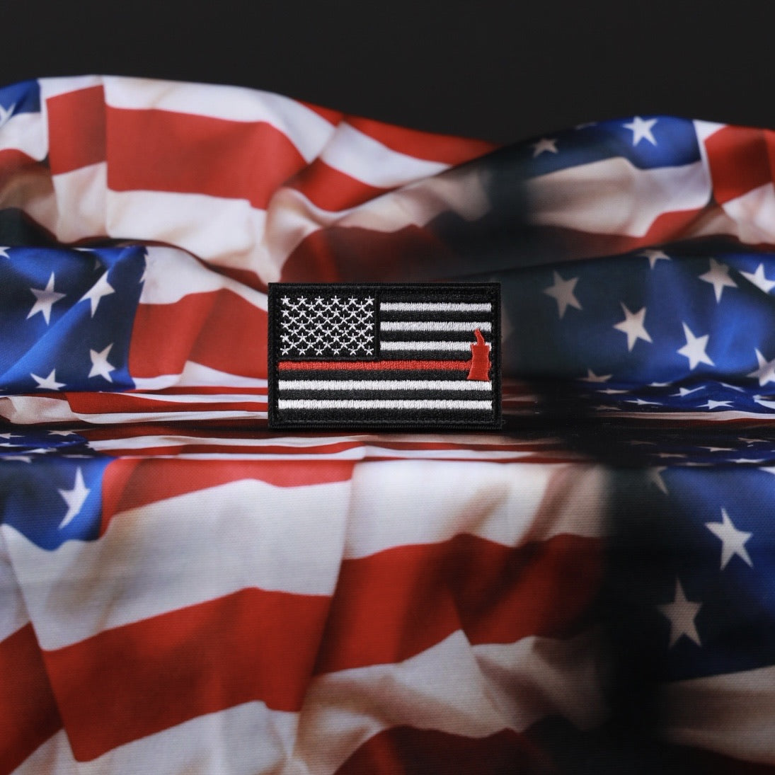 Fire Department American Flag - Patriotic First Responder Flag for Outdoor & Indoor Decor - Perfect for Firefighter Gifts, Home, Office, and Fire Station Display