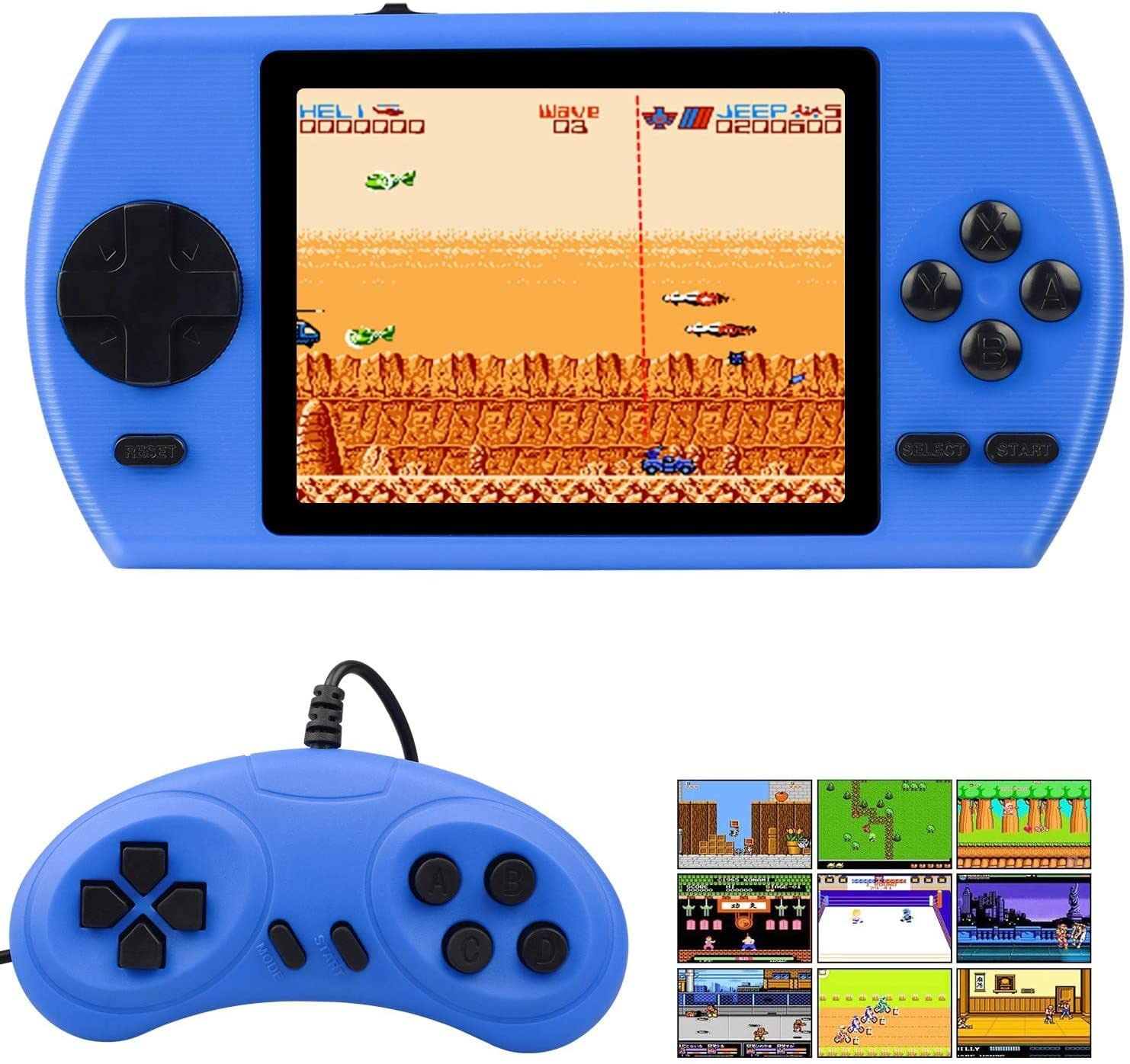 Etpark 500-in-1 Handheld Game Console - Portable Retro Gaming Device with 3.5