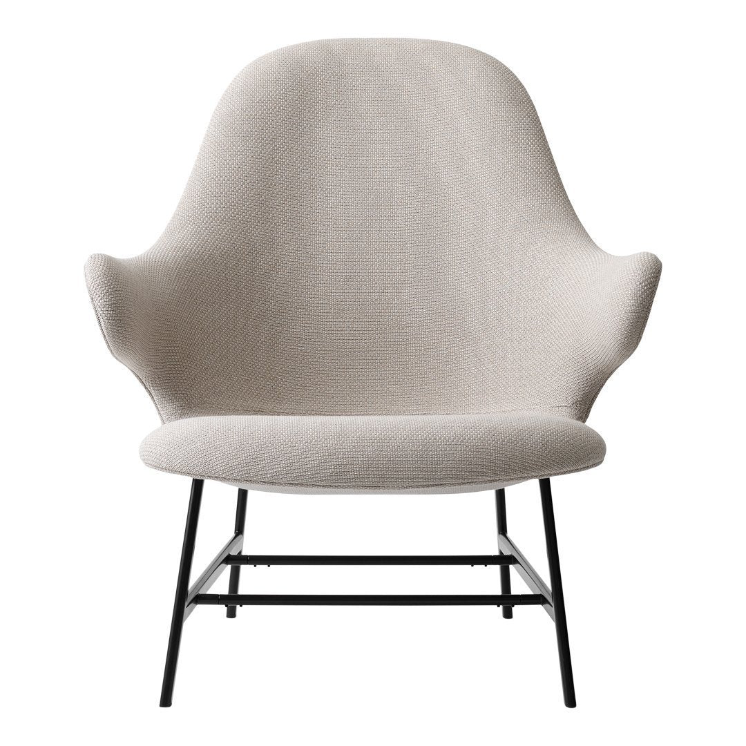 Premium JH13 Lounge Chair - Modern Accent Chair for Living Room, Bedroom & Office - Comfortable Upholstered Armchair with Sturdy Metal Frame - Perfect for Relaxing, Reading & Lounging