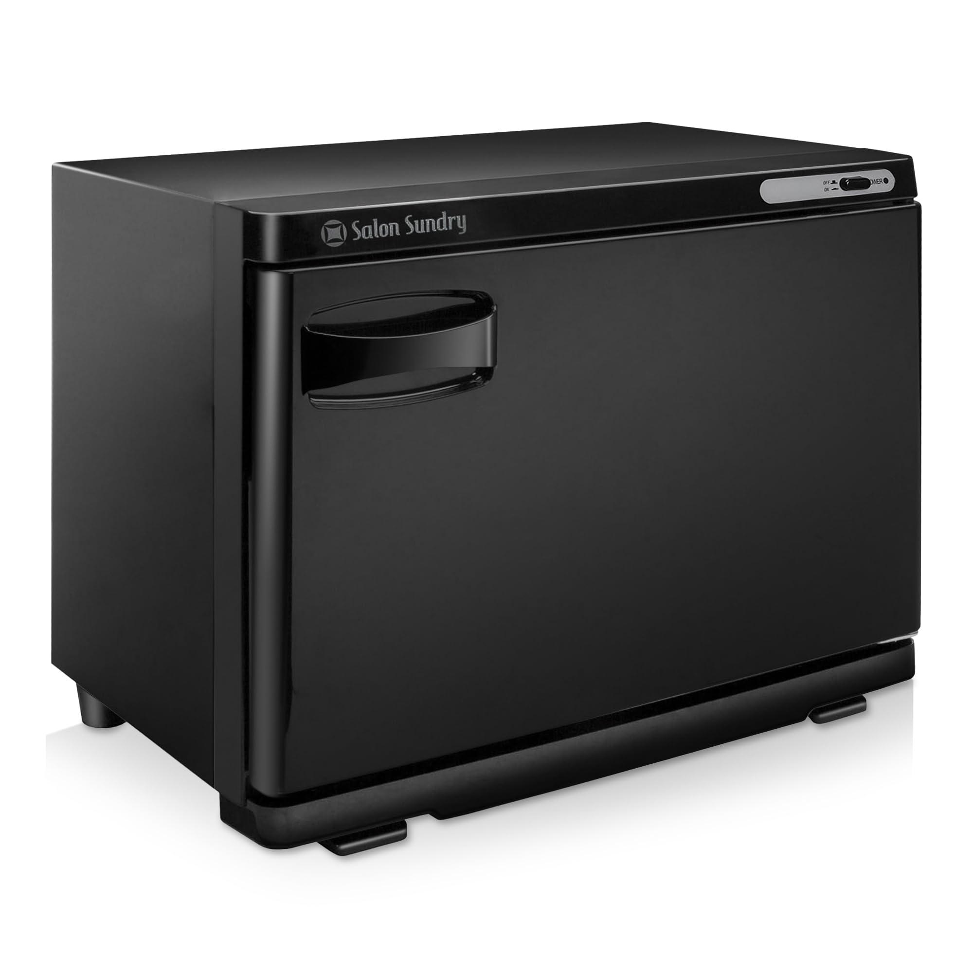 Professional High Capacity Hot Towel Warmer Cabinet for Salon & Spa - Facial Treatment Equipment - Black - Perfect for Massage Therapy, Skin Care, and Relaxation Treatments