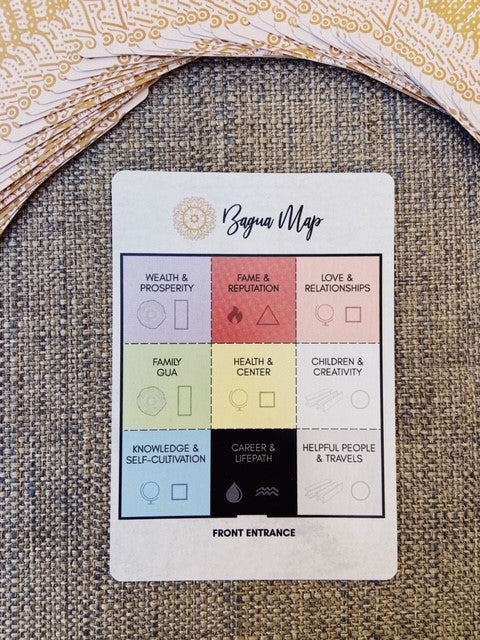Feng Shui Oracle Cards - Divination & Fortune Telling Deck for Spiritual Guidance, Meditation & Home Decor | Perfect for Tarot Readers, Energy Healers & Feng Shui Practitioners