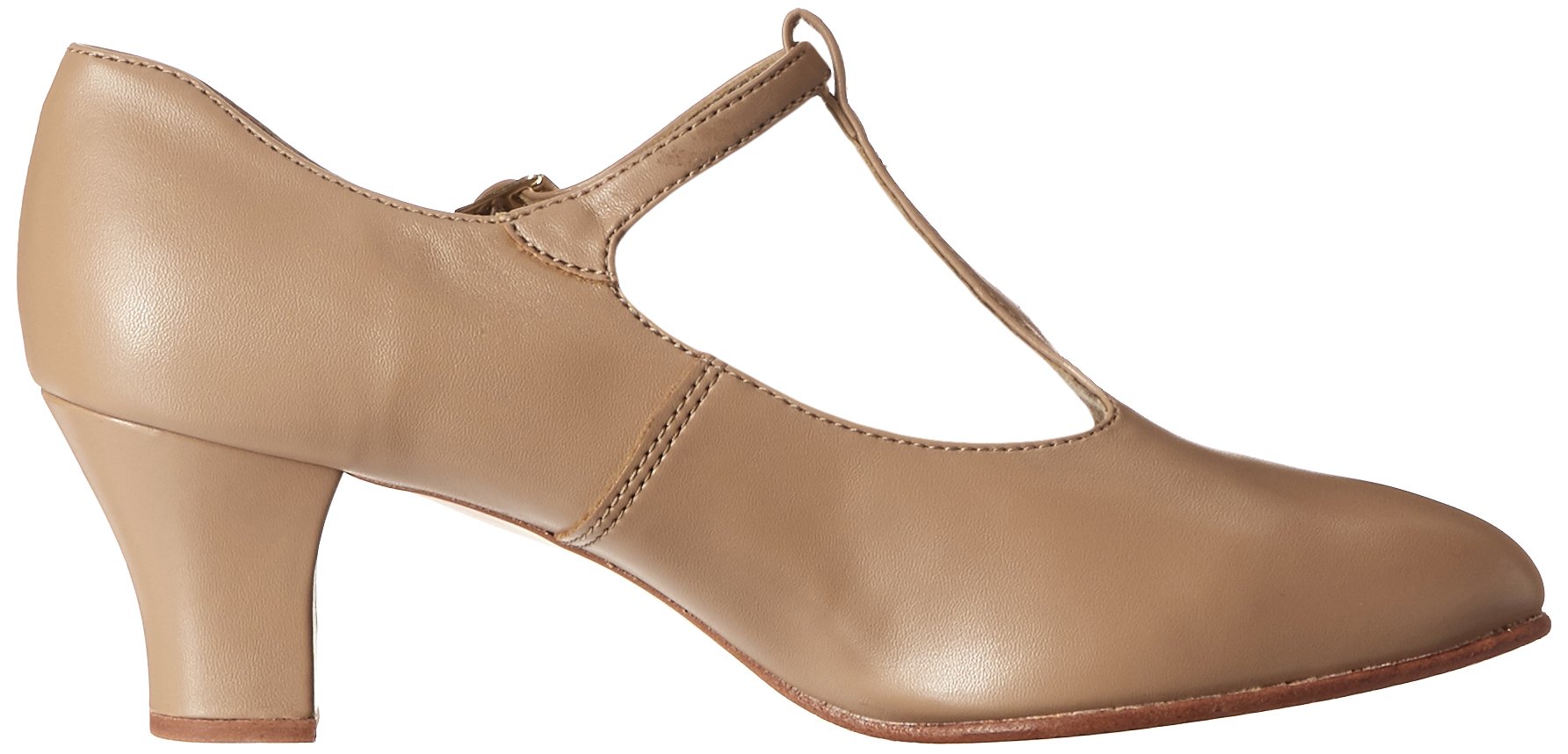 Capezio Women's Jr. Footlight T-Strap Dance Shoe - Jazz, Tap & Ballet Shoes for Performances & Practice | Comfortable & Stylish Dancewear for Recitals & Competitions