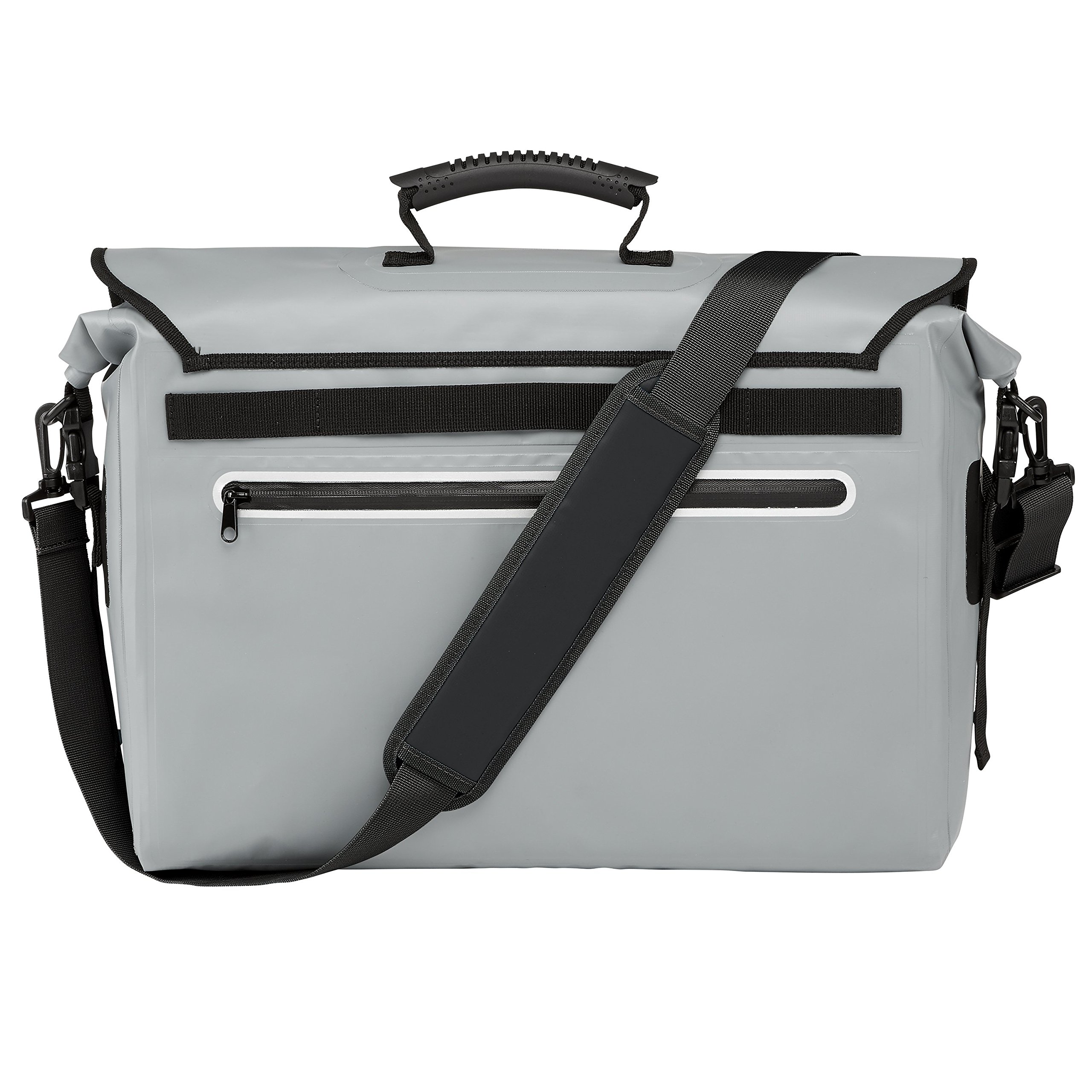 Waterproof Messenger Bag for Men & Women - BriefSak Durable Crossbody Sling Bag - Ideal for Travel, Work, Hiking & Outdoor Activities