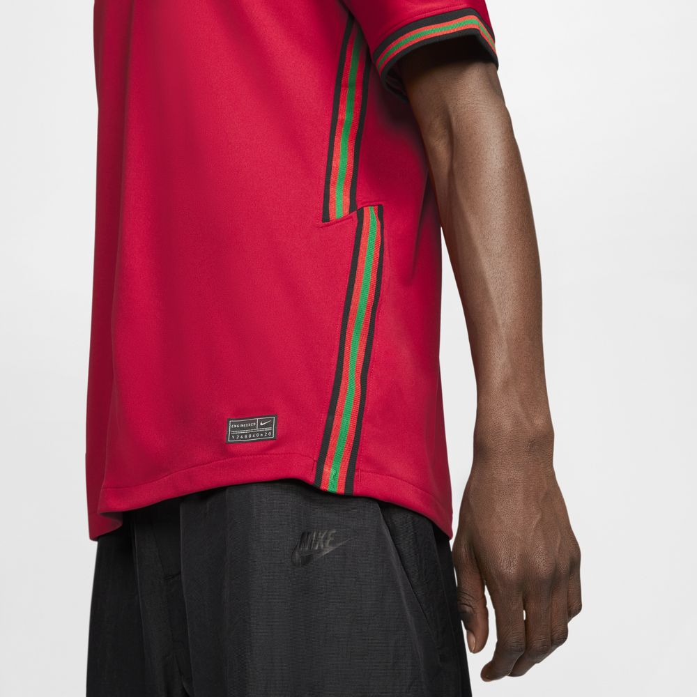 Nike Portugal 2020 Stadium Home Men's Soccer Jersey - Authentic Football Shirt for Fans & Players - Perfect for Matches, Training & Casual Wear