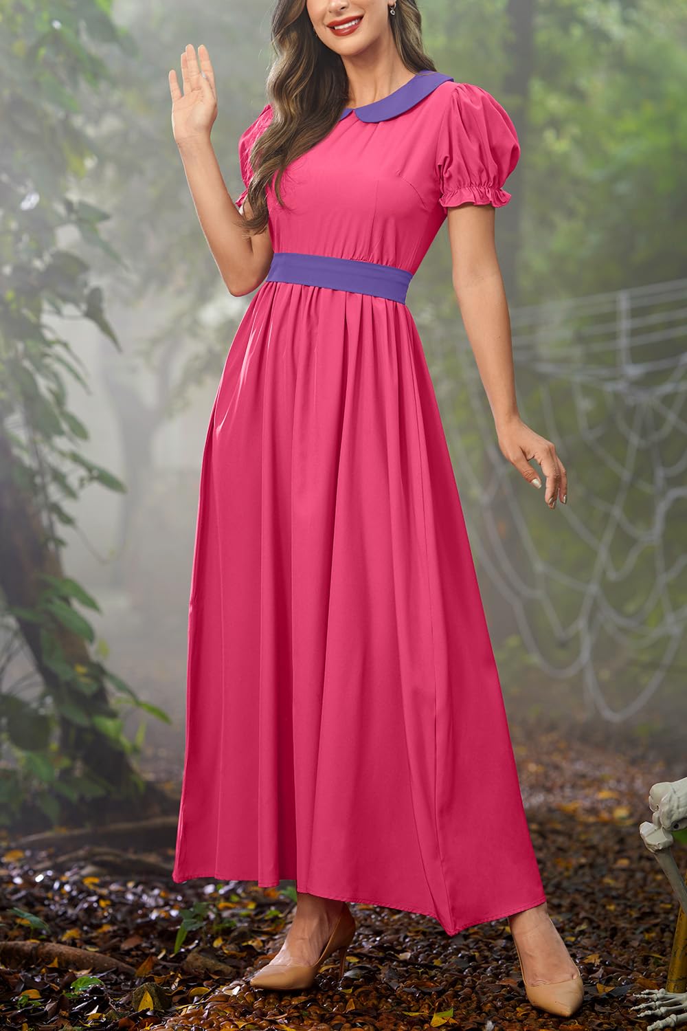 Clarisbelle Halloween Princess Dress - Bubble Sleeve Party Gown for Women | Cosplay & Costume Events